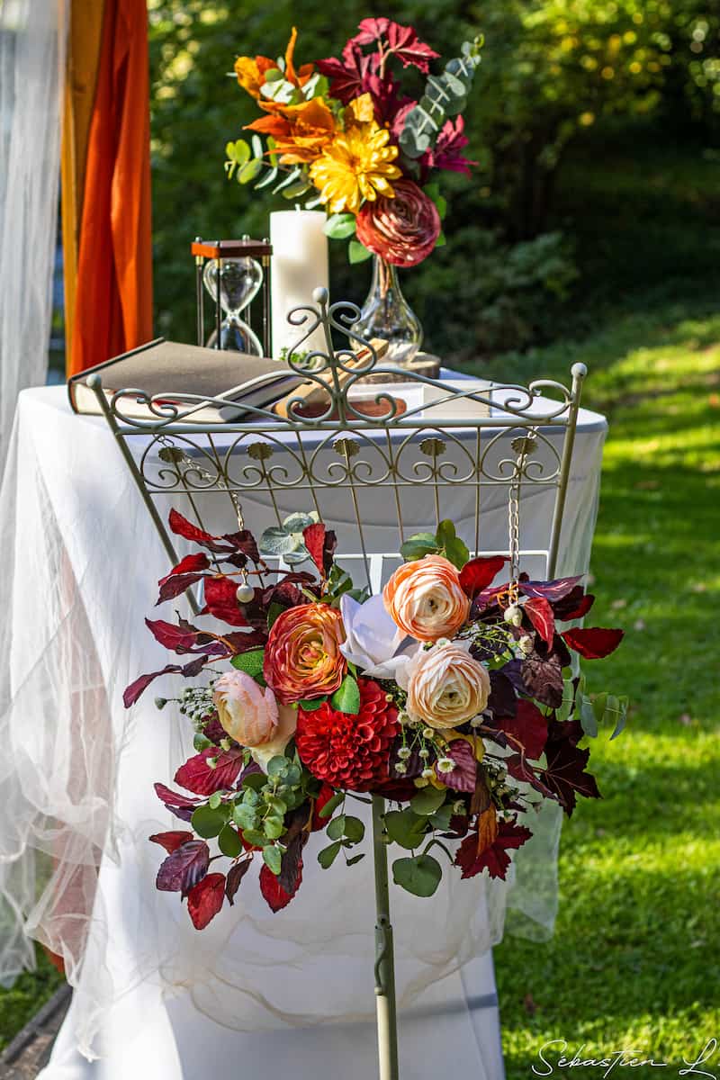 Photographie mariée zen